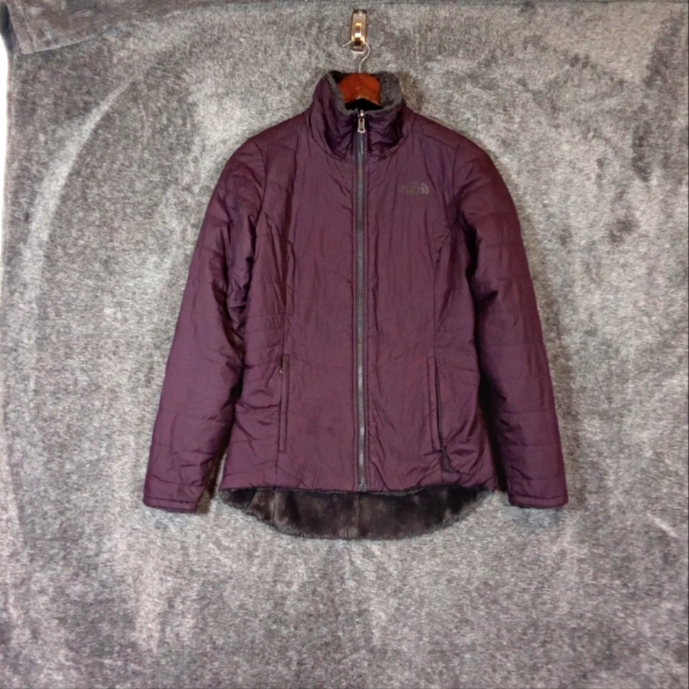 The North Face Quilted reversible women's jacket purple size xs/TP